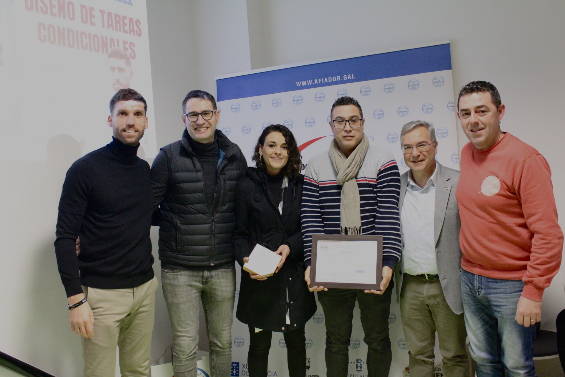 Fotos homenaje al fútbol femenino y encuentro con Andrés González