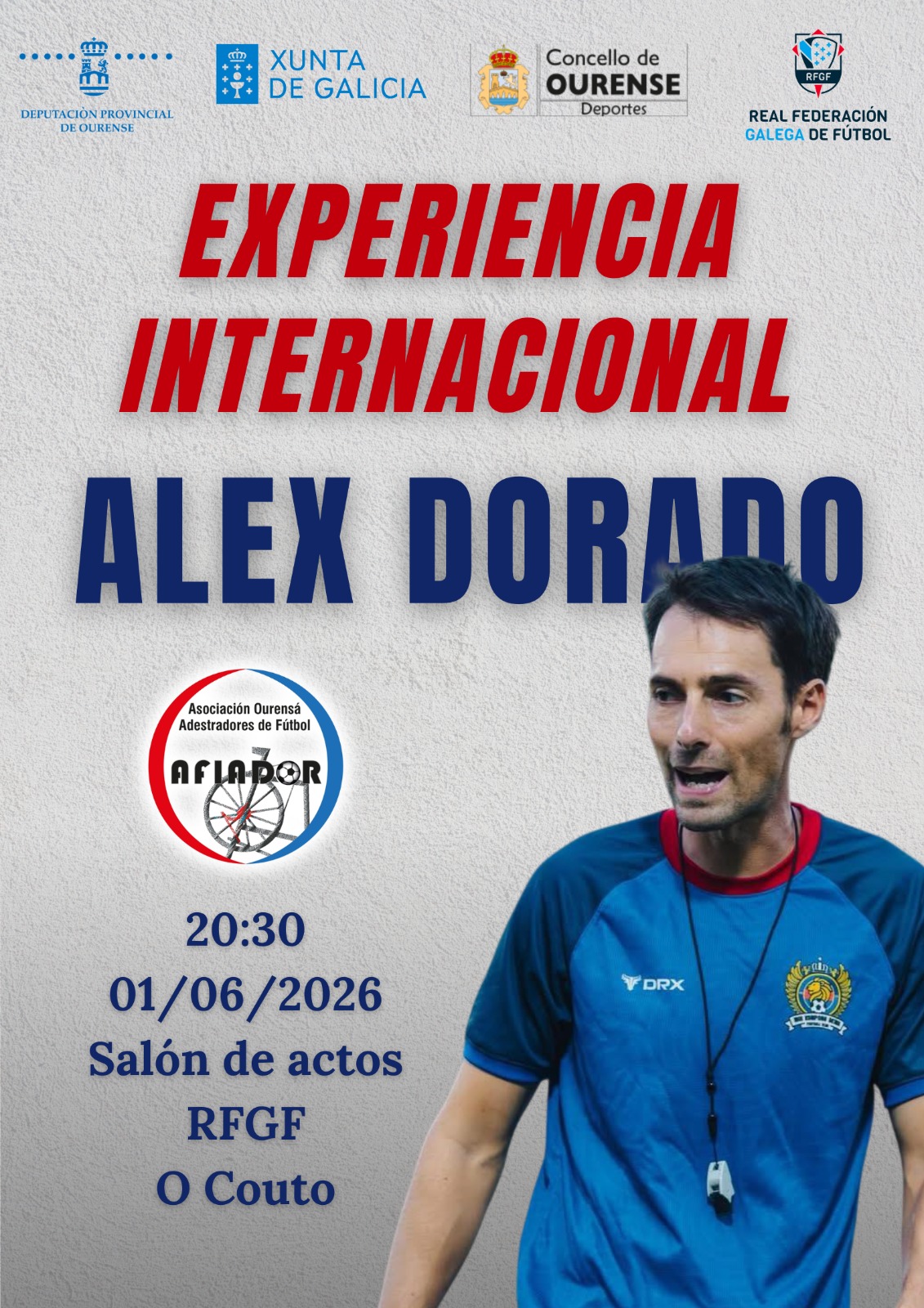 Álex Dorado habló de su experiencia internacional